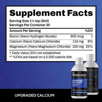 Upgraded Calcium: Strong Bones and Joints, Healthy Hair and Skin - Upgraded Formulas®