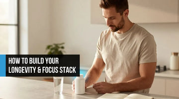  Minimalist concept showing scattered amber supplement bottles on the left versus a single glowing electric blue consolidated bottle on the right with an arrow suggesting strategic simplification Add a summary of the post to appear on your