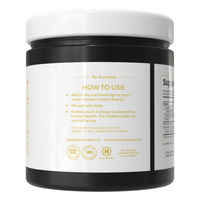 Upgraded Formulas® Upgraded Colostrum supplement bottle with usage instructions and measurement markings on the label.