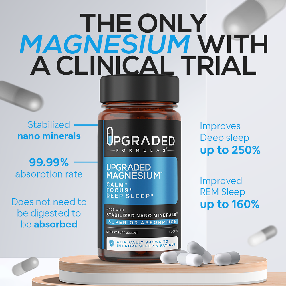 Upgraded Magnesium: Clinically Shown To Greatly Improve BOTH REM and Deep Sleep image 2