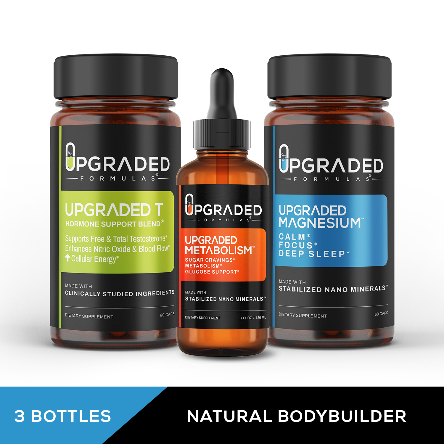 Natural BodyBuilder Bundle - Upgraded Formulas®