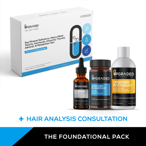 Upgraded Mineral Deficiency, Heavy Metals, and Metabolism Hair Analysis (HTMA) Bundles