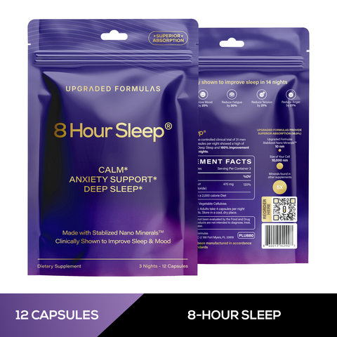 Upgraded 8-Hour Sleep: Clinically Shown To Improve Sleep (12 ct)