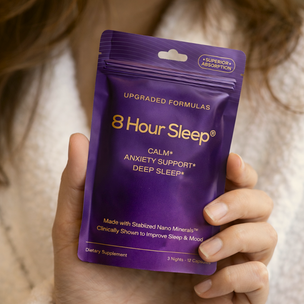Upgraded 8-Hour Sleep: Clinically Shown To Improve Sleep (12 ct) - Upgraded Formulas®