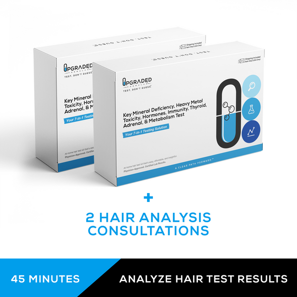 Upgraded Mineral Deficiency, Heavy Metals, & Metabolism Hair Analysis (Special Deal)