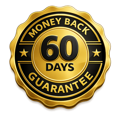 60 Day Money Back Guarantee